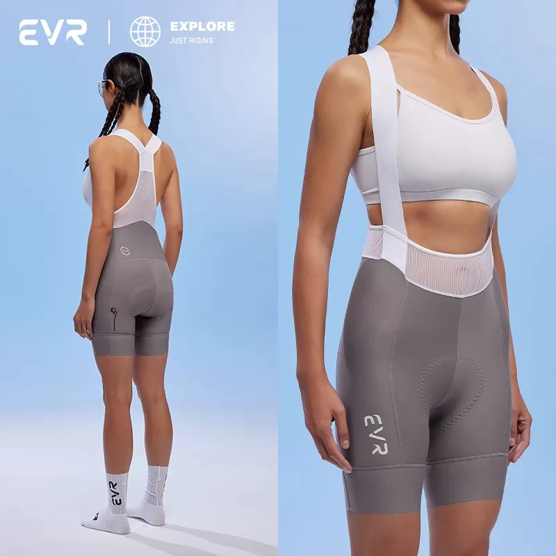 Quần đạp xe EVR dành cho nữ, quần đạp xe đường trường thoáng khí, quần đạp xe leo núi hai lớp