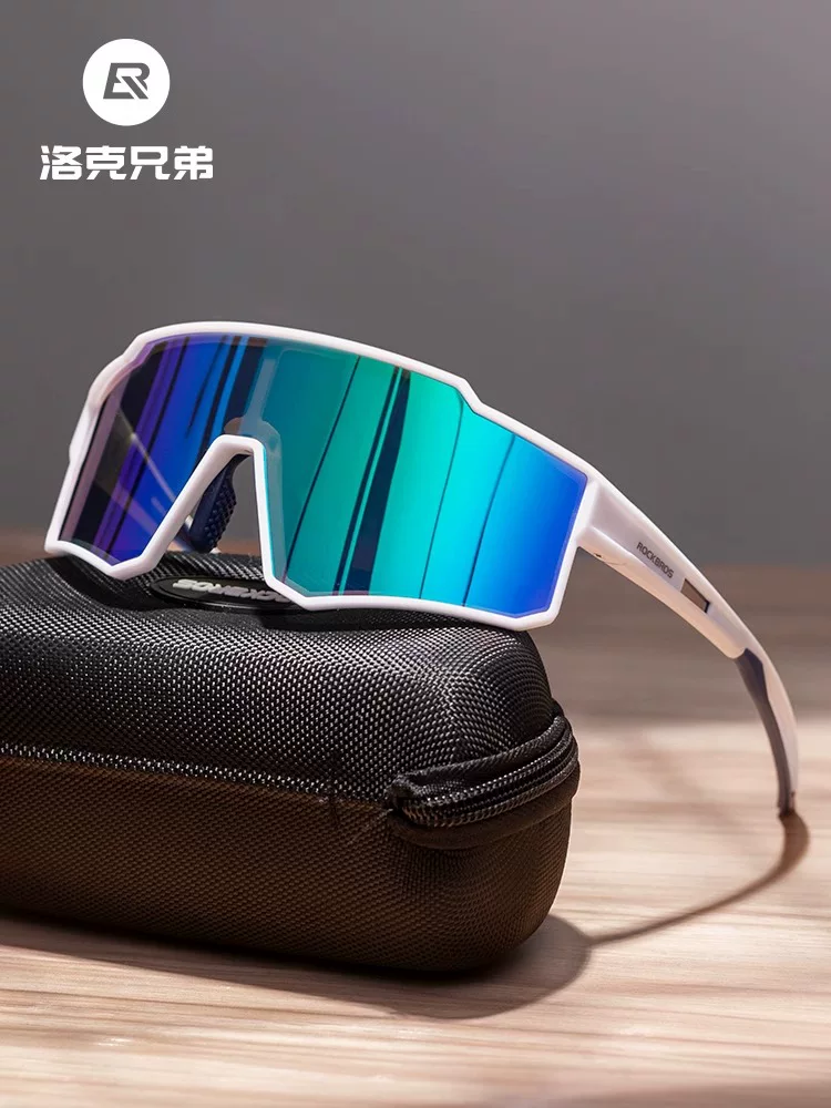 Kính đi xe đạp Locke Brothers, kính phân cực đổi màu cho nam và nữ, thể thao ngoài trời, chống gió và chống cát, chạy bộ, thiết bị đạp xe đường trường