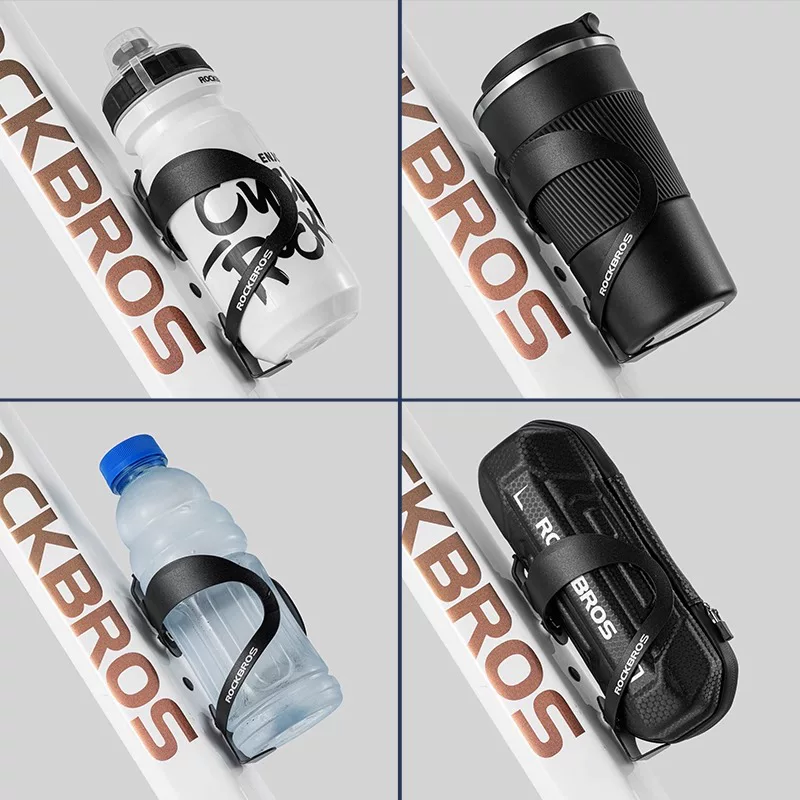 Rock Brothers giá đỡ bình nước xe đạp hợp kim nhôm xe đạp leo núi giá đỡ cốc nước giá đỡ bình nước phụ kiện thiết bị đi xe đạp