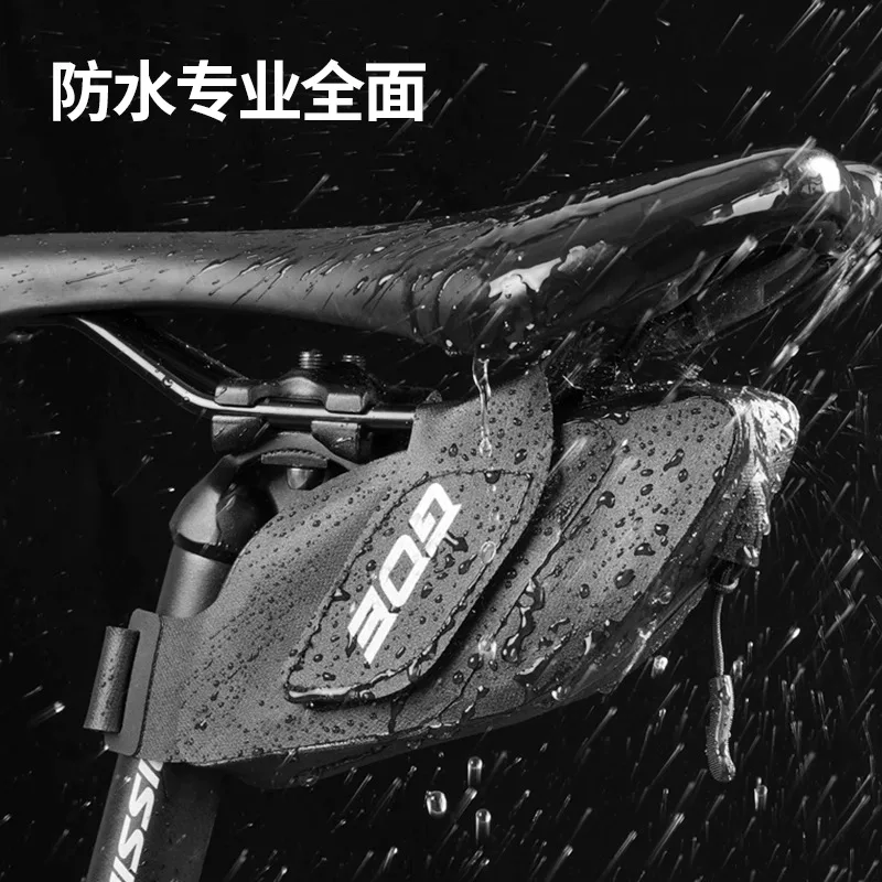 Túi đựng đồ xe đạp GOE chống nước, phản quang, gấp gọn, túi yên xe đạp đường trường, xe đạp leo núi, túi yên sau, thiết bị đạp xe