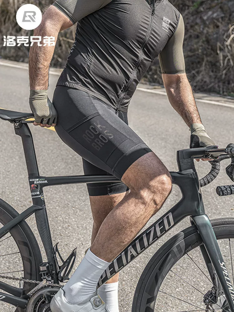 Quần short đi xe đạp Rock Brothers dành cho nam, quần short đi xe đạp đường trường, quần short đi xe đạp leo núi, quần short đi xe đạp mùa hè, quần áo đi xe đạp