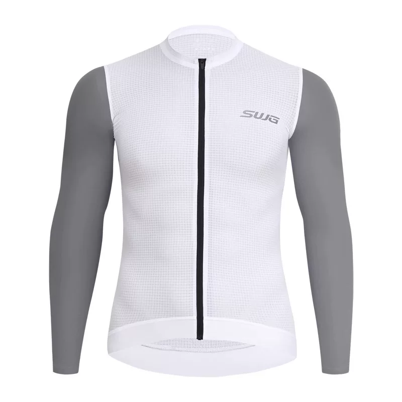 Áo xe đạp SWG Mingsheng tay dài kiểu dáng mỏng năm 2025 mới mùa xuân hè thoáng khí nhanh khô tay ngắn