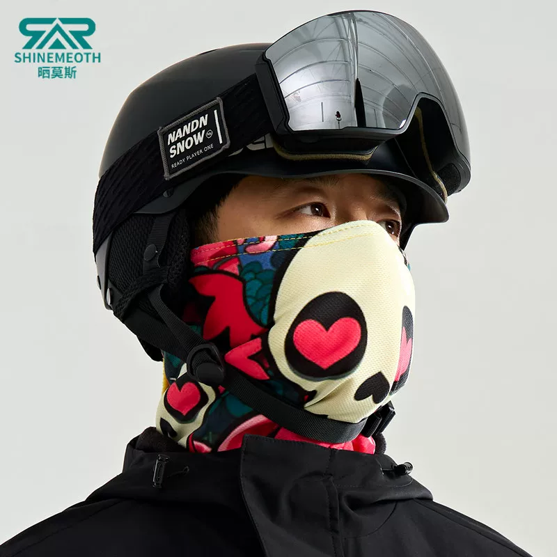 Khăn mặt trượt tuyết cho người lớn và trẻ em, khăn mặt trượt tuyết và trượt ván trên tuyết, khăn tam giác đi xe đạp mùa đông, khăn giữ ấm cổ, mặt nạ chống lạnh