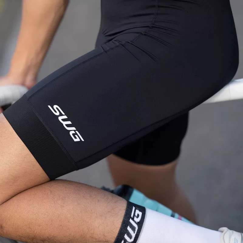 Quần đạp xe nam SWG Mingsheng mùa hè, quần đạp xe có đệm đôi mũi tên, quần đạp xe đường trường và leo núi, trang phục đạp xe