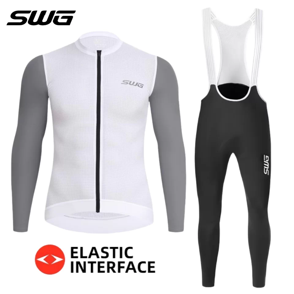 Áo xe đạp SWG Mingsheng tay dài kiểu dáng mỏng năm 2025 mới mùa xuân hè thoáng khí nhanh khô tay ngắn