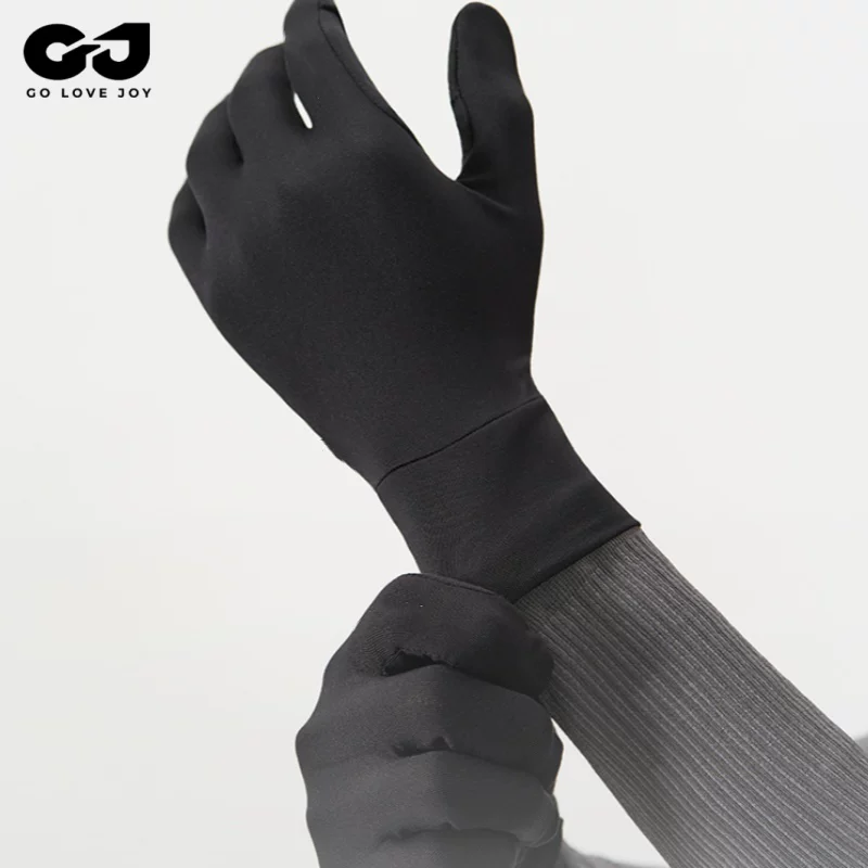 Găng tay chống lạnh cho phụ nữ trong mùa thu đông, lót lông cừu, chống gió và ấm áp, lớp lót bên trong khi đạp xe, găng tay trượt tuyết thể thao ngoài trời dành cho nam giới