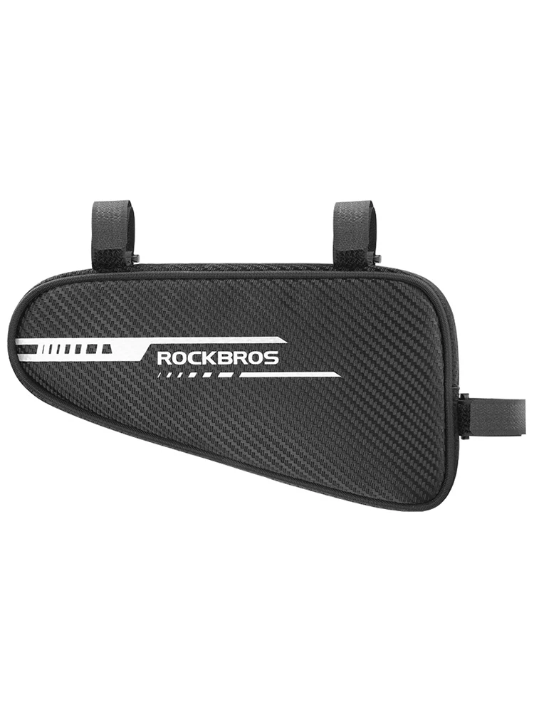Túi tam giác xe đạp leo núi Rock Brothers, túi dụng cụ xe đạp đường trường, túi khung xe đạp phía trước, túi ống trên, đồ dùng xe đạp