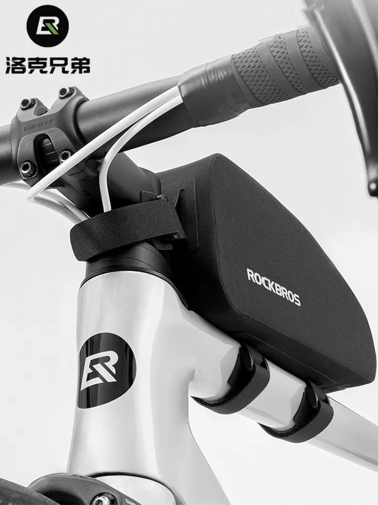 ROCKBROS túi đựng đồ trên ống xe đạp xe đạp đường bộ túi đựng dụng cụ phía trước xe đạp leo núi túi đựng dụng cụ phía trước xe đạp leo núi túi đựng thiết bị đi xe đạp