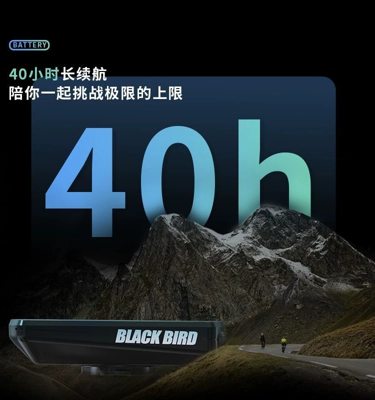 Đồng hồ đo tốc độ xe đạp thông minh không dây GPS chống nước Blackbird BB20, dành cho xe đạp đường trường và leo núi