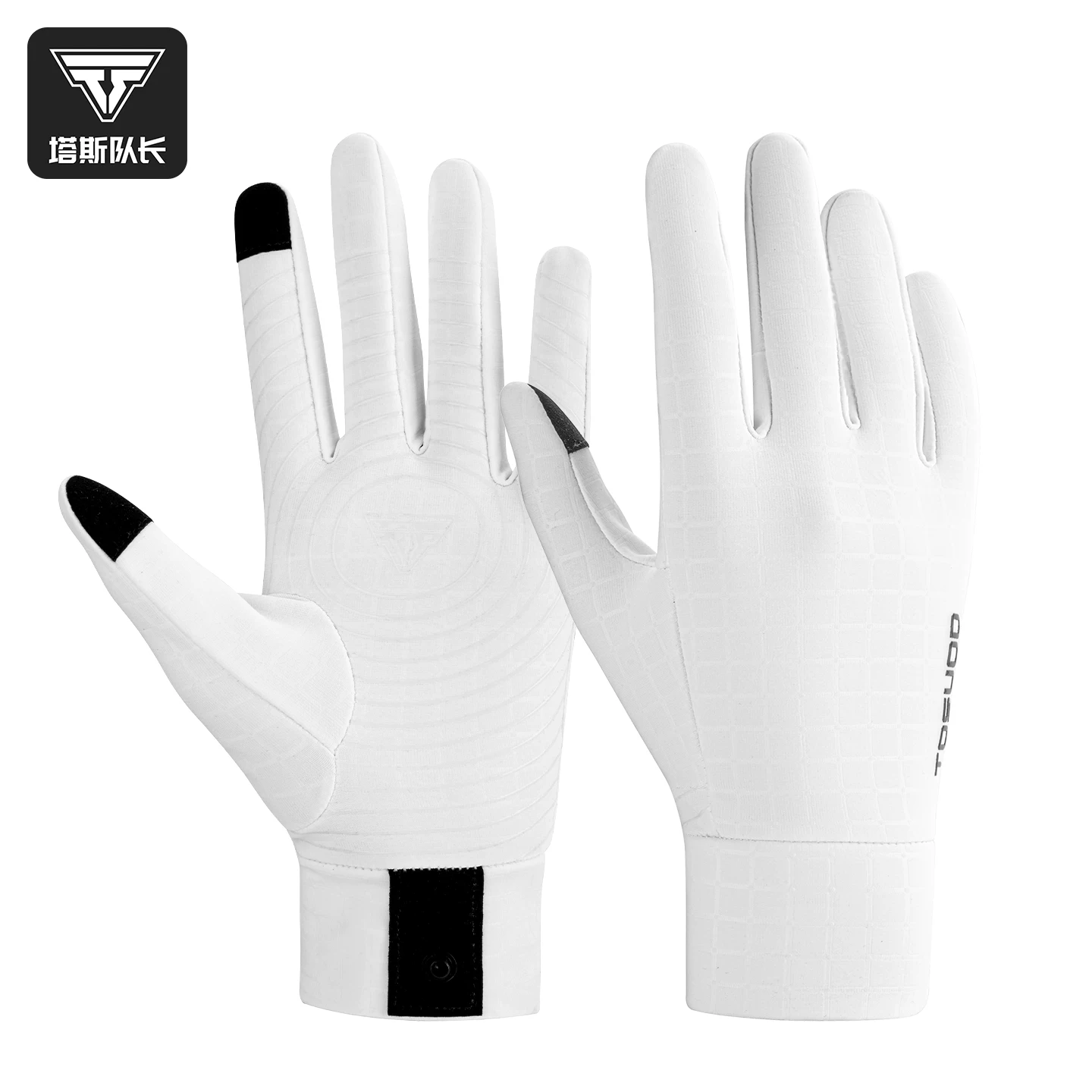 Găng tay chạy bộ Captain Tas Marathon dành cho nữ, giữ ấm, chống gió, màn hình cảm ứng, đi xe đạp ngoài trời, chống trơn trượt, găng tay thể thao nam