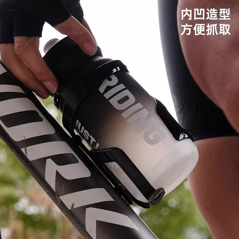 Bình nước đi xe đạp EVR, dung tích lớn, cốc nước thể thao bóp đặc biệt dành cho xe đạp đường trường, thiết bị đạp xe di động có độ dốc