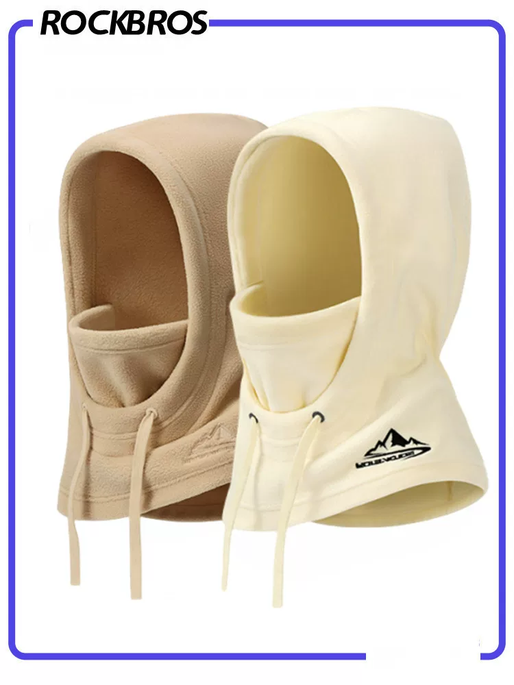 Mũ bảo hiểm trượt tuyết dành cho nữ, thể thao ngoài trời mùa đông, ấm áp và chống lạnh, khăn quàng cổ đi xe đạp, khẩu trang, mũ trùm đầu