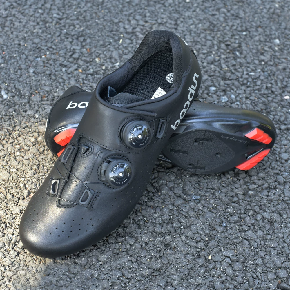 Giày đạp xe leo núi Boodun Road dành cho nam, giày khóa, giày xe đạp, đế sợi carbon, giày đạp xe chuyên nghiệp
