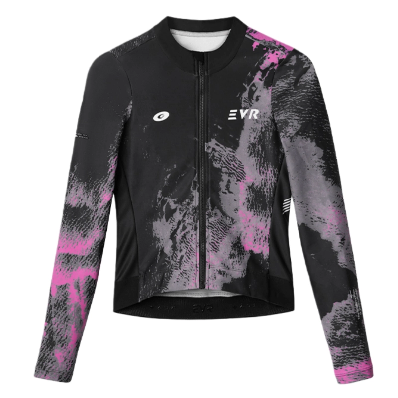Áo thun đi xe đạp EVR Chasing the Light mùa thu đông dành cho nữ, áo đi xe đạp đường trường ấm áp và giảm béo, đồ đi xe đạp exp