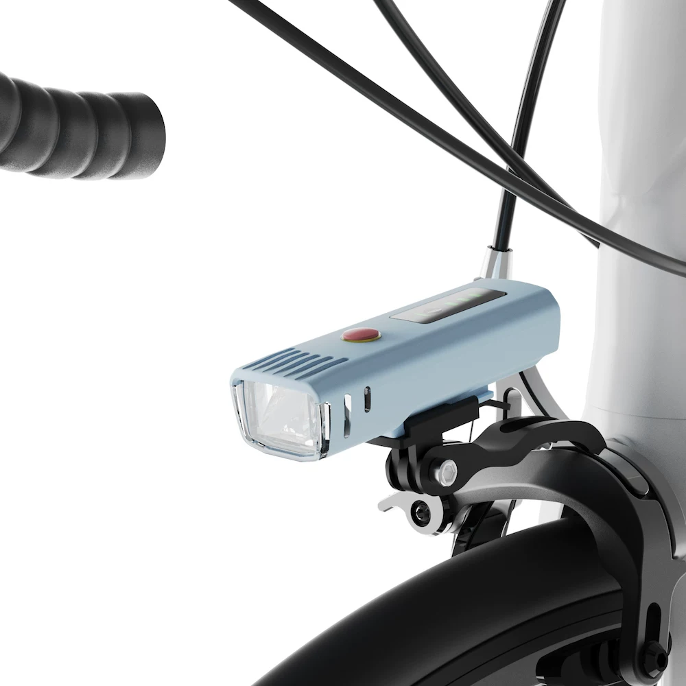 Đèn trước xe đạp gấp chuyên dụng, đèn xe đạp, đèn pin đi xe đạp P8, đèn đi đêm, thiết bị chiếu sáng