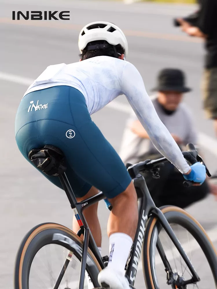 Quần short đạp xe INBIKE mới dành cho nam mùa hè, thoáng khí, nhanh khô, dành cho xe đạp đường trường