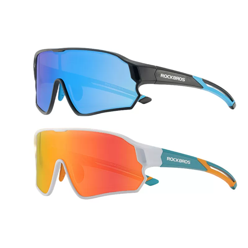 Kính đi xe đạp dành cho trẻ em Rock Brothers Kính râm thể thao chống gió dành cho trẻ em dành cho bé trai và bé gái