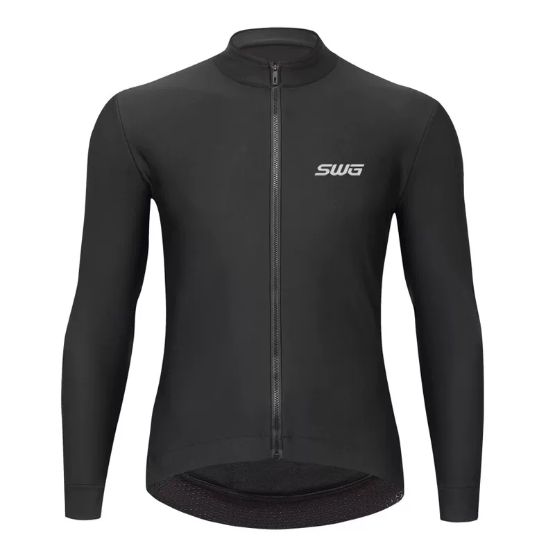 SWG Mingsheng xe đạp đường bộ mùa đông lông cừu đi xe đạp quần áo chống gió chống lạnh ấm áp áo khoác xe đạp quần đi xe đạp