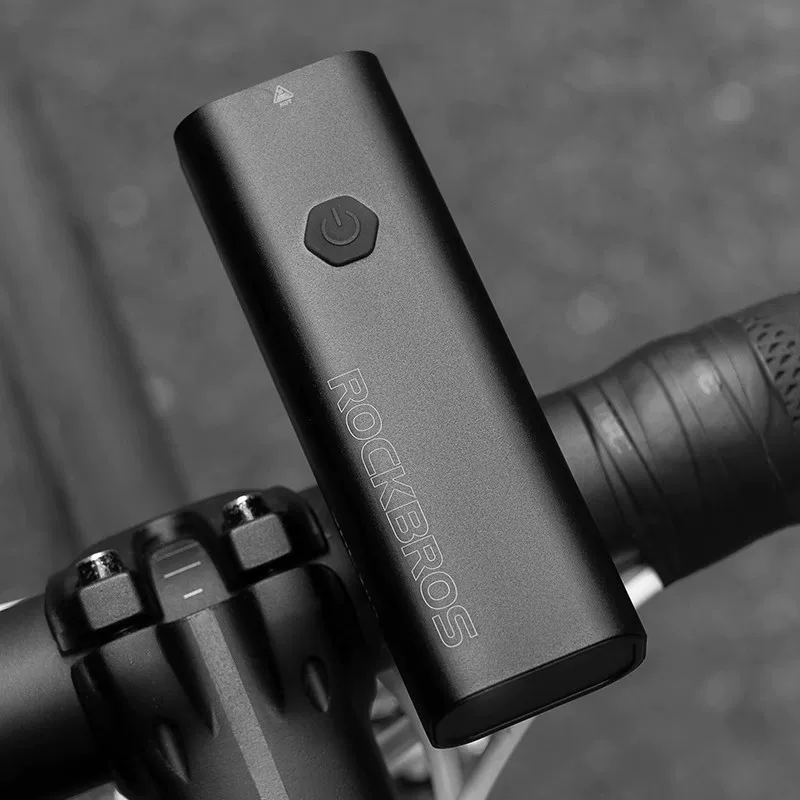 Đèn xe đạp Rock Brothers đi đêm đèn pin mạnh mẽ có thể sạc lại bằng USB đèn pha xe đạp đường bộ thiết bị đạp xe leo núi