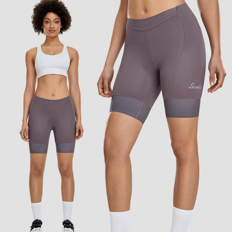 Quần short đi xe đạp mới của Santic 2022 dành cho nữ, quần short đi xe đạp thoáng khí chuyên nghiệp mùa hè