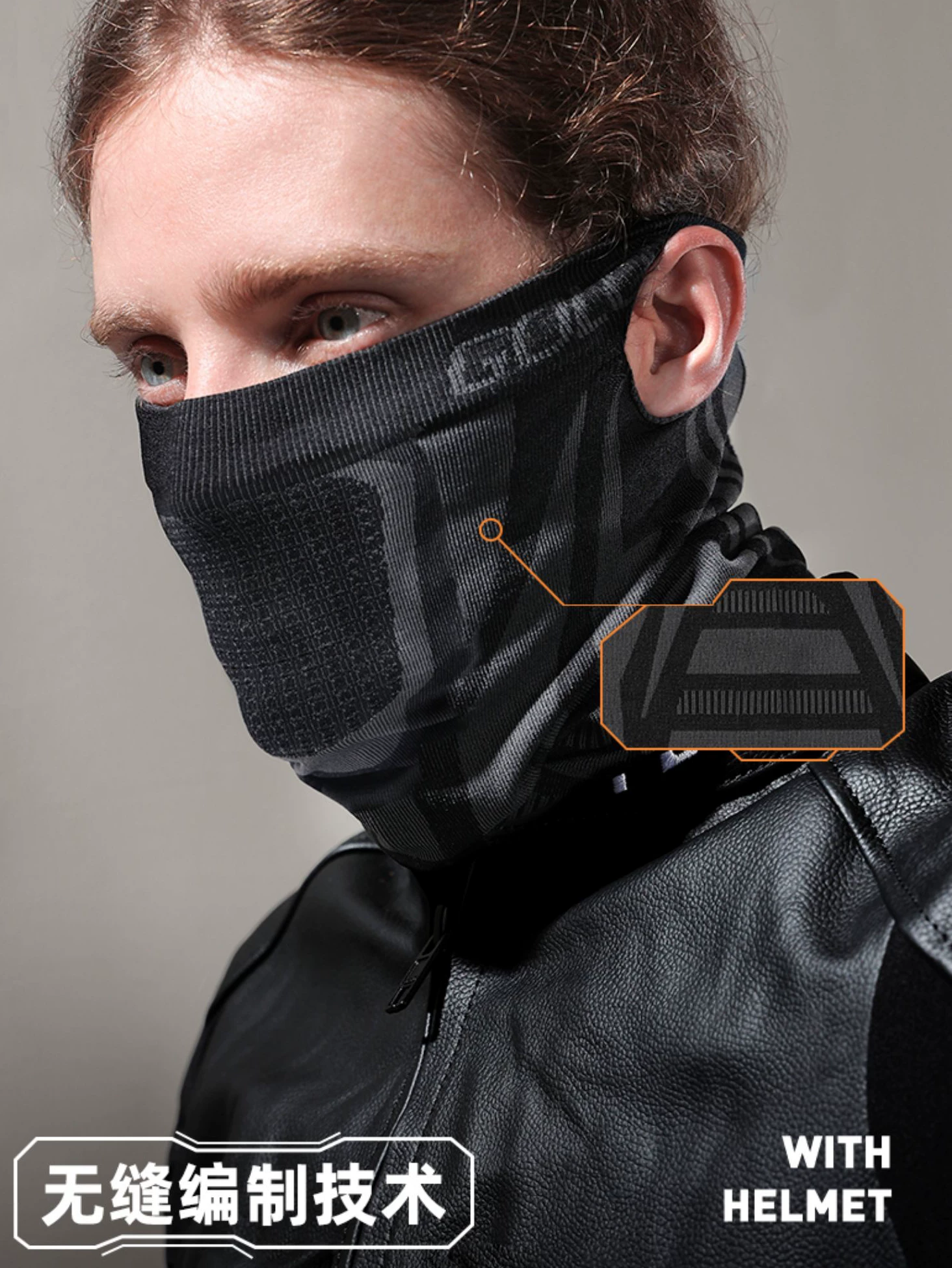 Khẩu trang chống gió cho nam giới trong mùa đông, khi đạp xe và trượt tuyết, chống lạnh, giữ ấm cổ, bảo vệ mặt chống gió, khăn quàng cổ, mũ trùm đầu xe máy