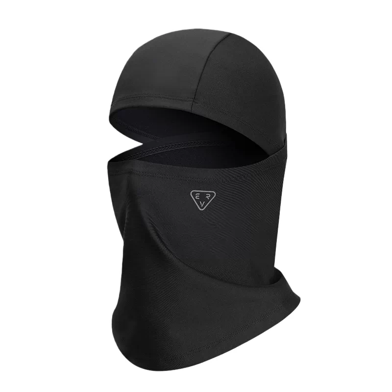 Mặt nạ đi xe đạp evr lông cừu chống gió và chống lạnh mũ trùm đầu xe máy mùa thu đông ấm áp mặt nạ che kín mặt khăn quàng cổ