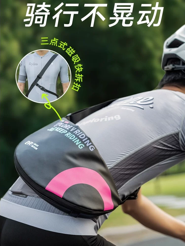 EVR-Túi đeo chéo đi xe đạp Túi nhỏ Ba lô đeo vai đơn dành cho nam và nữ Xe đạp leo núi Xe đạp đường trường Túi đựng xe đạp