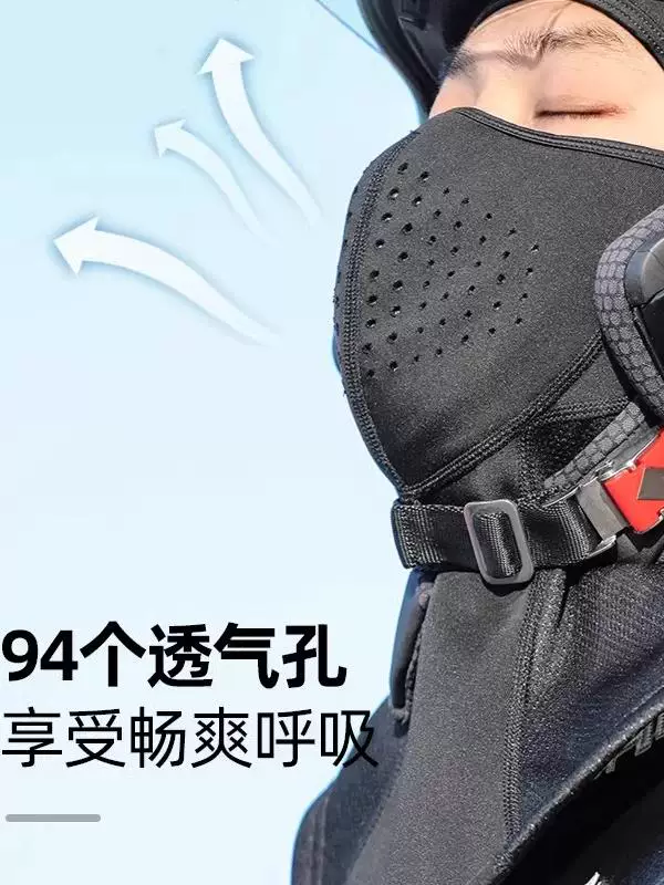 Mũ trùm đầu đi xe đạp Captain Tas dành cho nam, kiểu dáng dài mùa đông có lớp lót lông cừu, mặt nạ trượt tuyết chống gió, bảo vệ toàn mặt khỏi lạnh, dày dặn và ấm áp dành cho nữ.