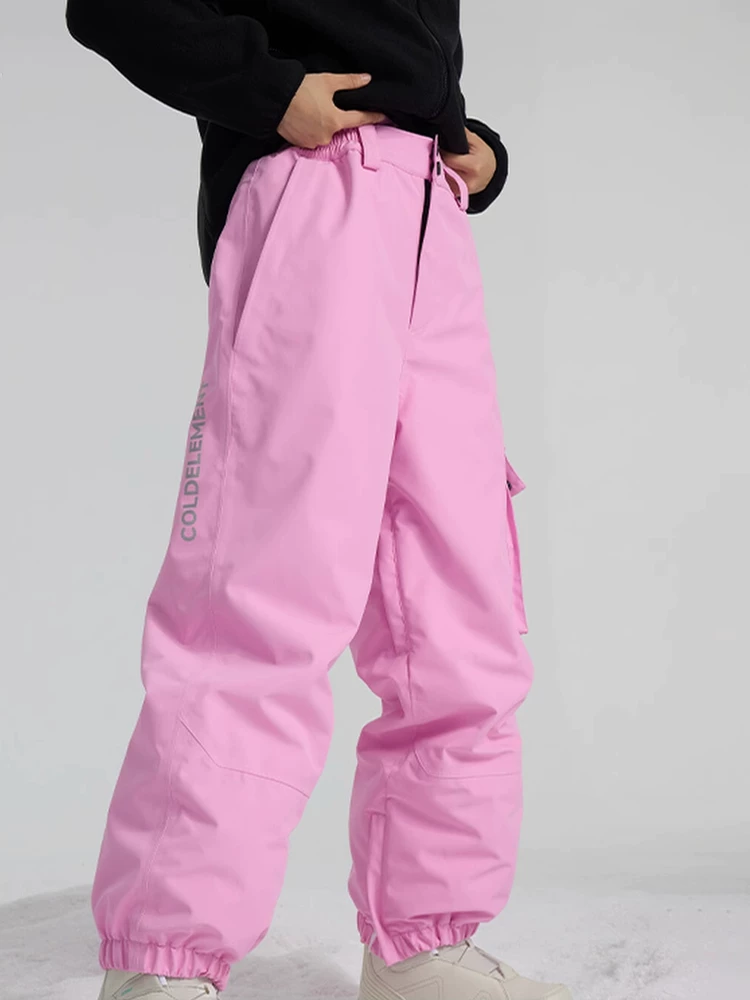 Quần trượt tuyết nữ Coldelement3L chống thấm nước, rộng rãi, dày dặn, chống mài mòn, chuyên nghiệp, dành cho trượt ván đôi