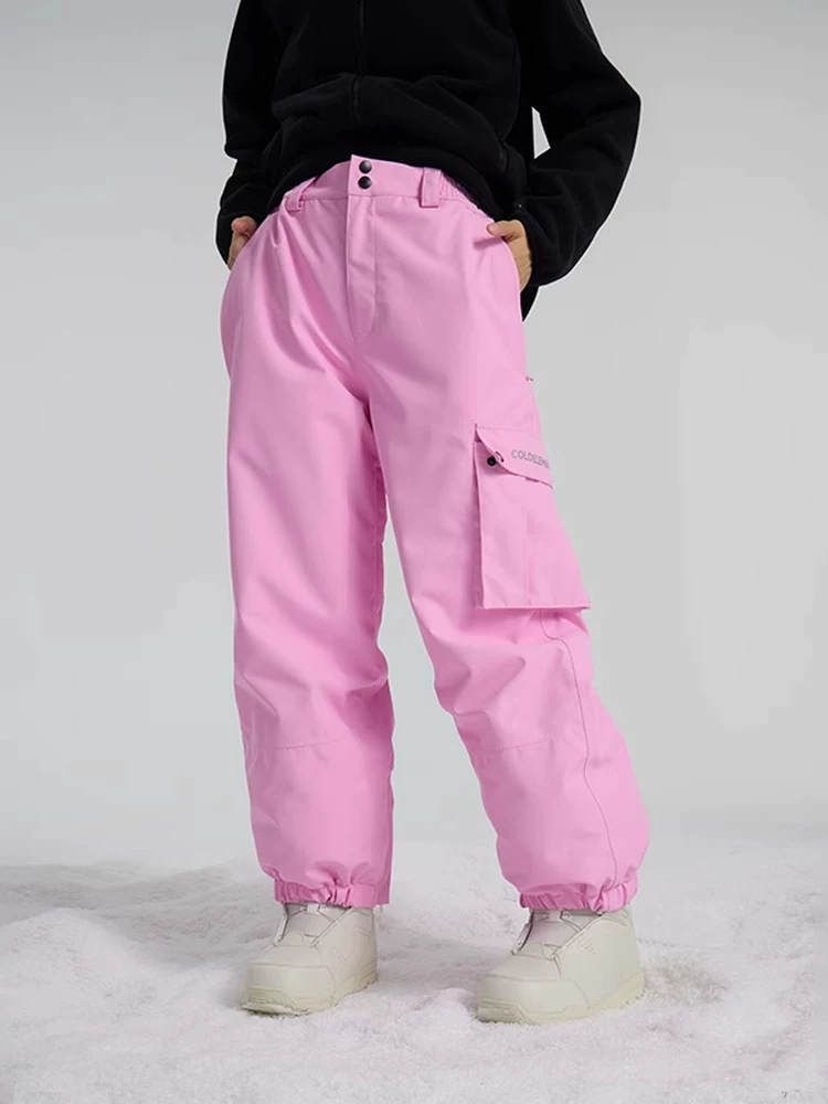 Quần trượt tuyết nữ Coldelement3L chống thấm nước, rộng rãi, dày dặn, chống mài mòn, chuyên nghiệp, dành cho trượt ván đôi