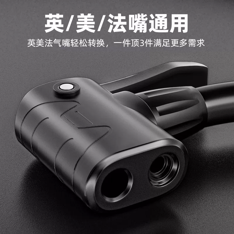 Máy bơm xe đạp Captain Tas, máy bơm khí áp suất cao, máy bơm điện cho xe điện, ống hơi đa năng, di động