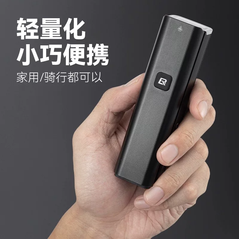 Đèn xe đạp Rock Brothers đèn pha đi đêm ánh sáng mạnh đèn pin sạc USB xe đạp đường núi thiết bị đi xe đạp