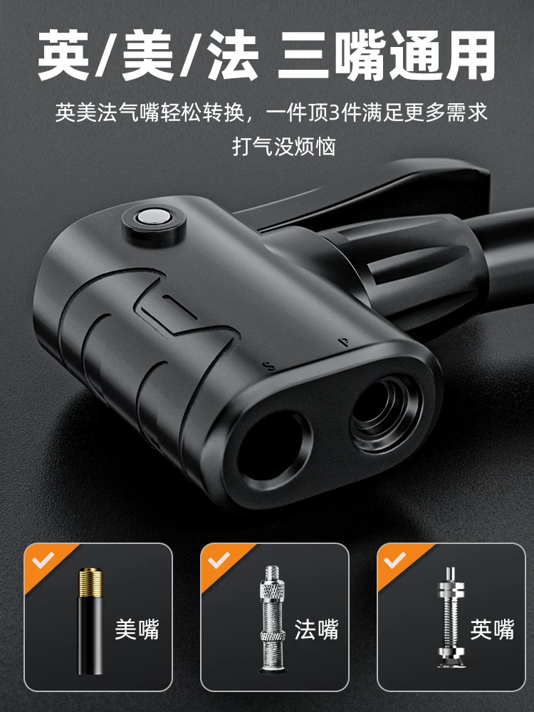 Máy bơm xe đạp Captain Tas, bơm hơi gia dụng, dùng pin điện, xe hơi, mới, thép không gỉ, ống hơi áp suất cao