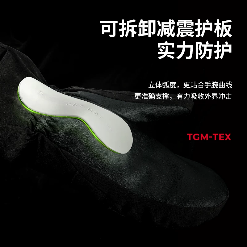 Găng tay trượt tuyết Golovejoy dành cho nữ, chống thấm nước chuyên nghiệp mùa đông với thiết bị bảo vệ cổ tay tích hợp, thích hợp cho cả ván đơn và ván đôi, ấm áp và thoáng khí, có dây đeo chống mất cho nam.