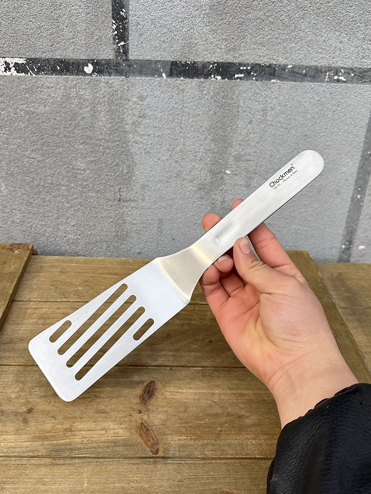 Thìa inox 18/10 dùng cho món bò bít tết, thìa nấu ăn, thìa teppanyaki, thìa chuyên dụng để lật trứng và bánh kếp, thìa 304