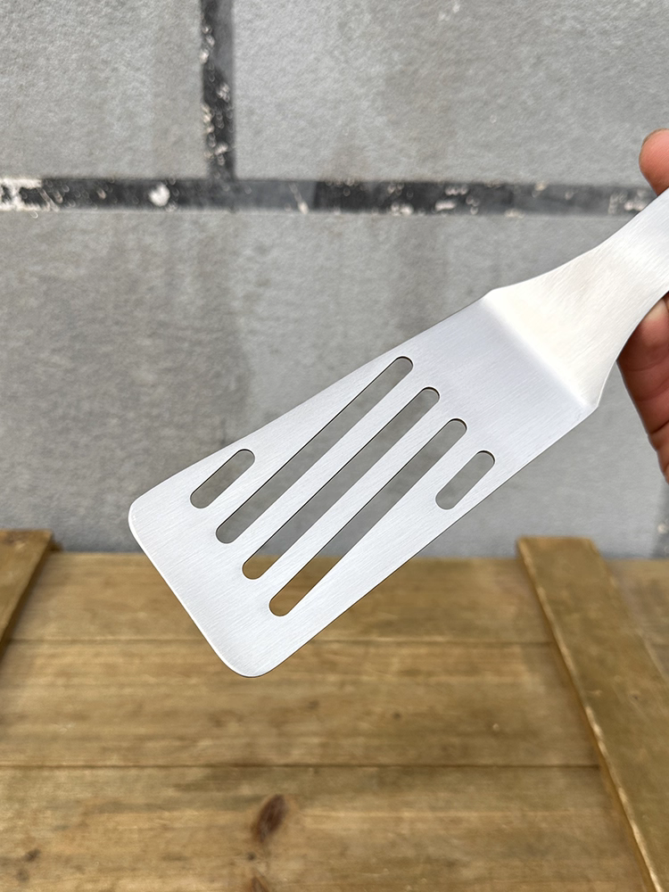 Thìa inox 18/10 dùng cho món bò bít tết, thìa nấu ăn, thìa teppanyaki, thìa chuyên dụng để lật trứng và bánh kếp, thìa 304