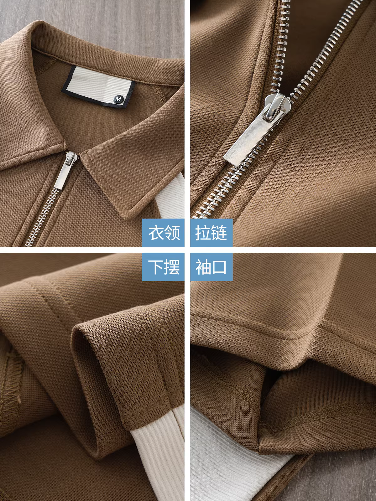 Áo polo nam 260G kiểu Mỹ, phối màu, dáng rộng mùa hè, áo thun tay raglan cao cấp, mát mẻ và năng động, tay ngắn.