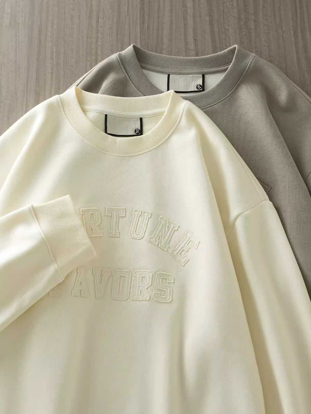 Áo nỉ cổ tròn nam mùa đông 2023 mới áo khoác lót lông cừu ấm áp phong cách Mỹ áo dài tay hợp thời trang