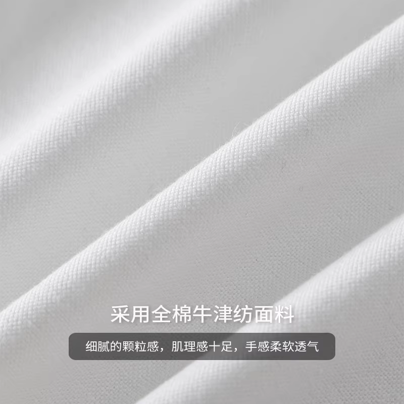 Áo sơ mi Oxford hạng nặng kiểu Nhật dành cho nam, mùa xuân và mùa thu, màu trơn cao cấp, áo sơ mi dài tay bằng vải cotton nguyên chất, dáng rộng, đa năng dành cho nam.