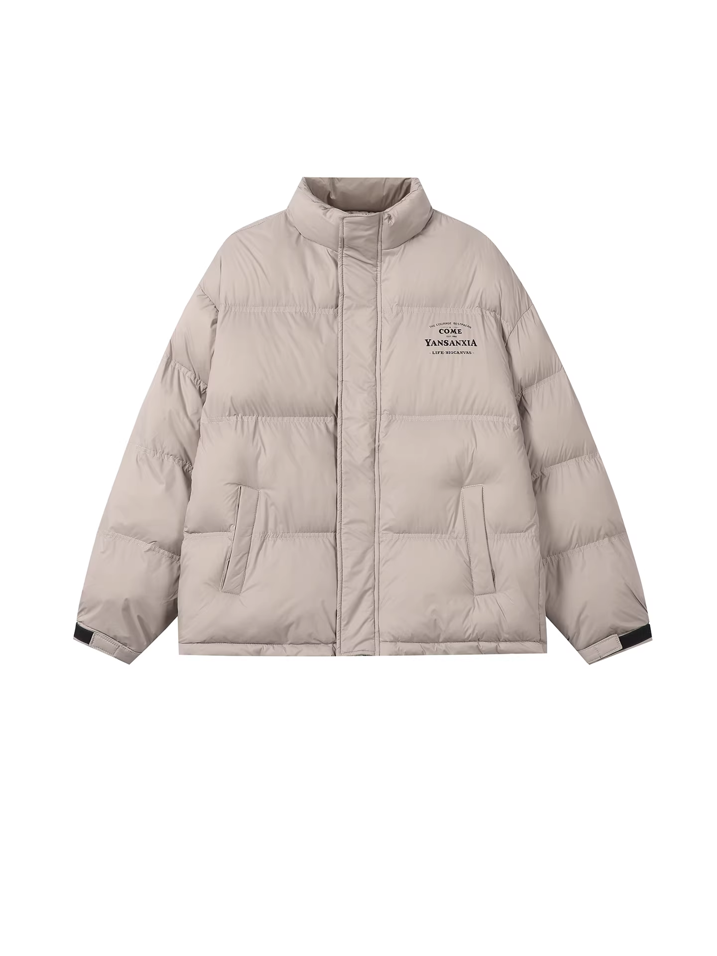 Áo khoác phao nam cổ đứng chất liệu cotton mùa đông 2025 kiểu dáng mới thời thượng dày dặn ấm áp