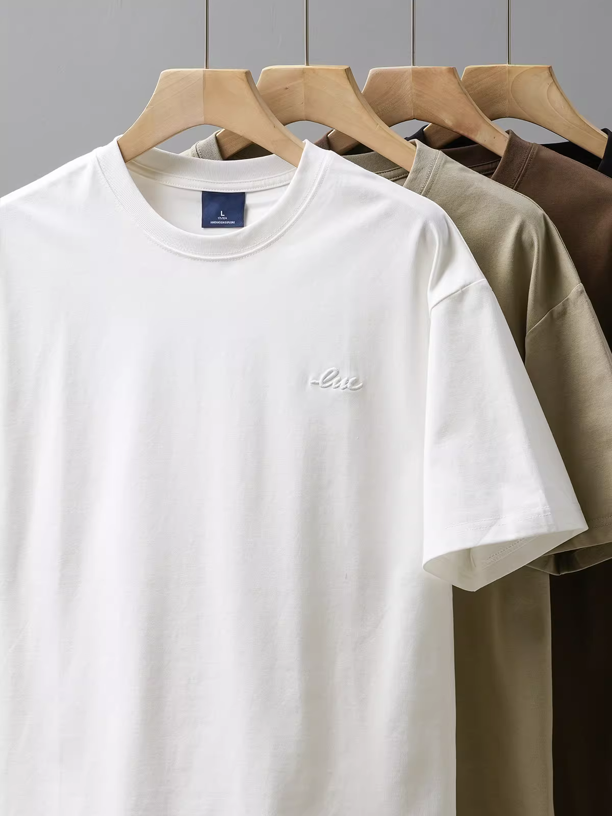 Áo thun Solona Cool Feeling hạng nặng Áo thun nam ngắn tay mùa hè dáng rộng hợp thời trang thương hiệu thêu nửa tay áo chống nắng Áo thun lụa băng khô nhanh