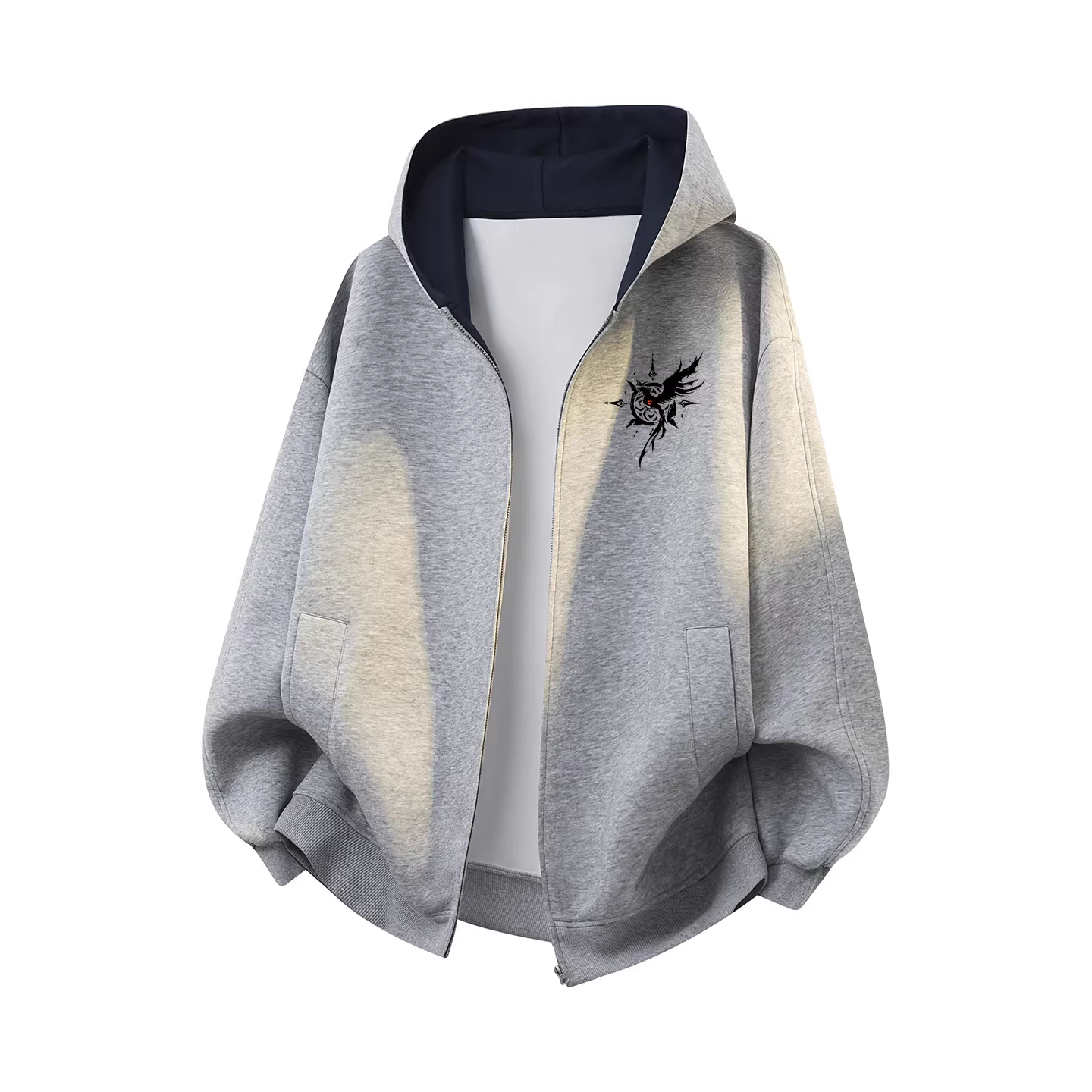 Áo khoác thể thao kiểu mới đơn giản, áo cardigan mùa thu, hàng xuất khẩu thanh lý, giá rẻ