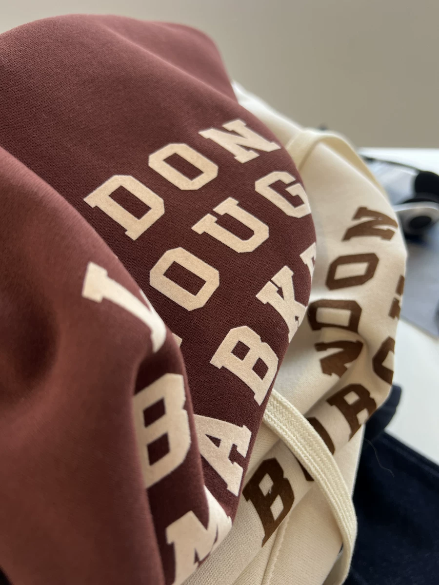 Áo hoodie dáng rộng, kiểu mới đơn giản, đa năng, mùa thu, hàng xuất khẩu, giá rẻ, thời trang