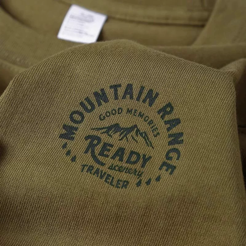 Hàng xuất dư thanh lý~ Áo thun tay ngắn dáng rộng chất dày dặn phong cách vintage thời thượng mùa hè dành cho nam nữ và cặp đôi