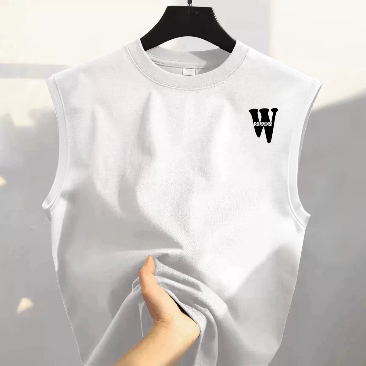 Outlet~ Hàng xuất khẩu thanh lý, áo gile cotton nguyên chất kiểu Mỹ mới, đơn giản, đa năng, hợp thời trang, giá hời