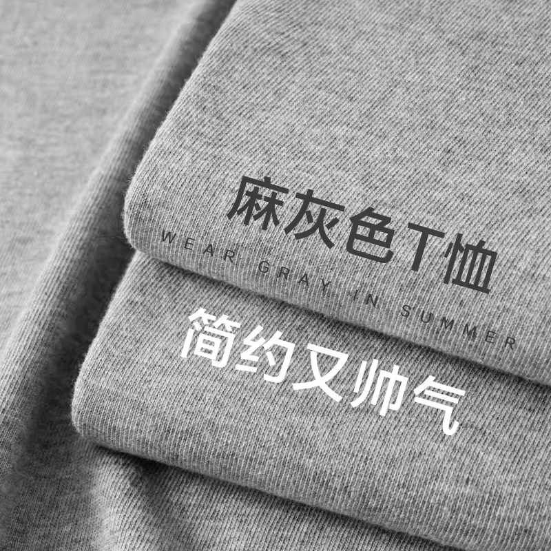 Outlet~ Hàng xuất khẩu, hàng thanh lý, áo thun cotton trơn màu phong cách cơ bản Mỹ, áo thun ngắn tay