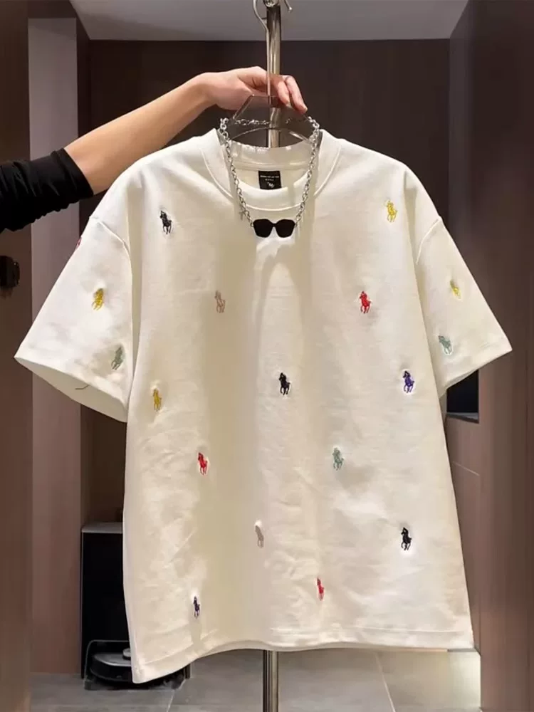 Áo thun cotton 100% in họa tiết độc đáo, kiểu dáng thời trang Mỹ, hàng xuất khẩu, giá rẻ, mới nguyên tem mác.