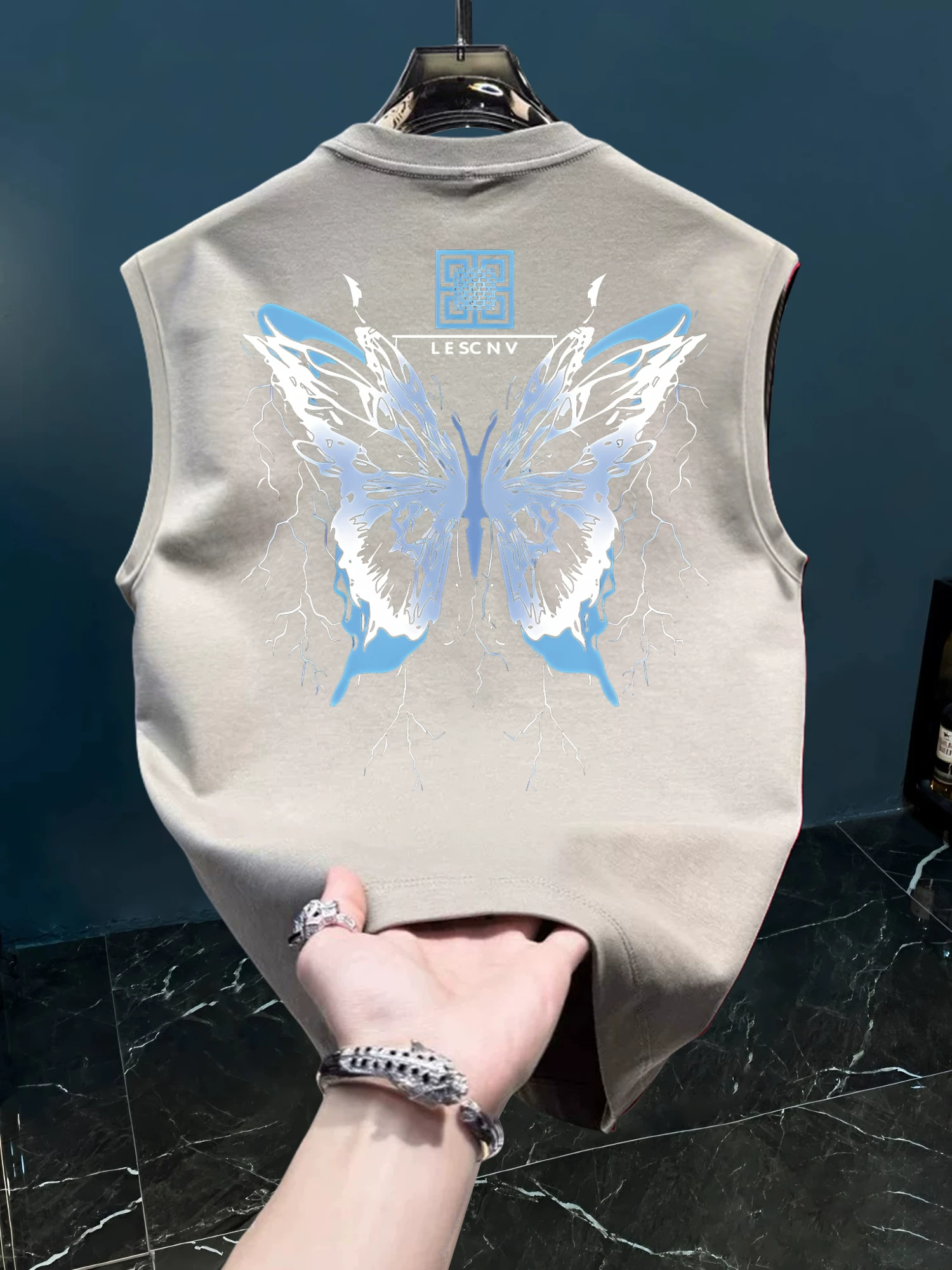 Áo gile cotton nguyên chất, kiểu dáng đa năng, thoải mái, mới, thời trang, hàng xuất khẩu, thanh lý kho.