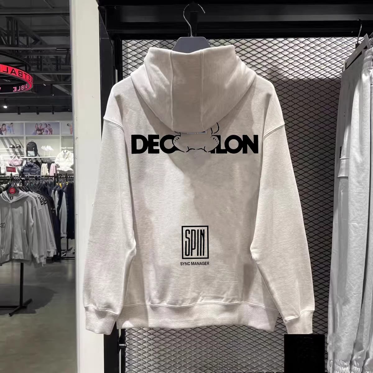 Cửa hàng~ Áo hoodie có mũ trùm đầu đa năng phong cách retro Mỹ mùa thu, hàng xuất khẩu có tem, giá hời dành cho nam và nữ.