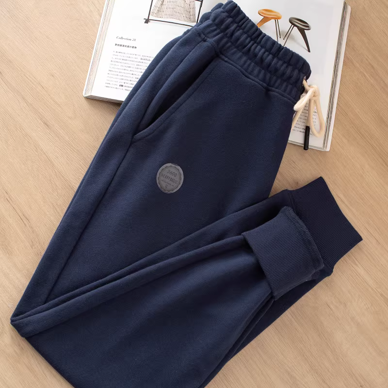 Quần jogger thể thao mùa thu đông mới, hàng xuất khẩu, thanh lý, kiểu dáng năng động, dài.